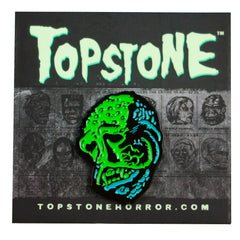 Lagoon Monster Retro Horror Halloween Enamel Pin