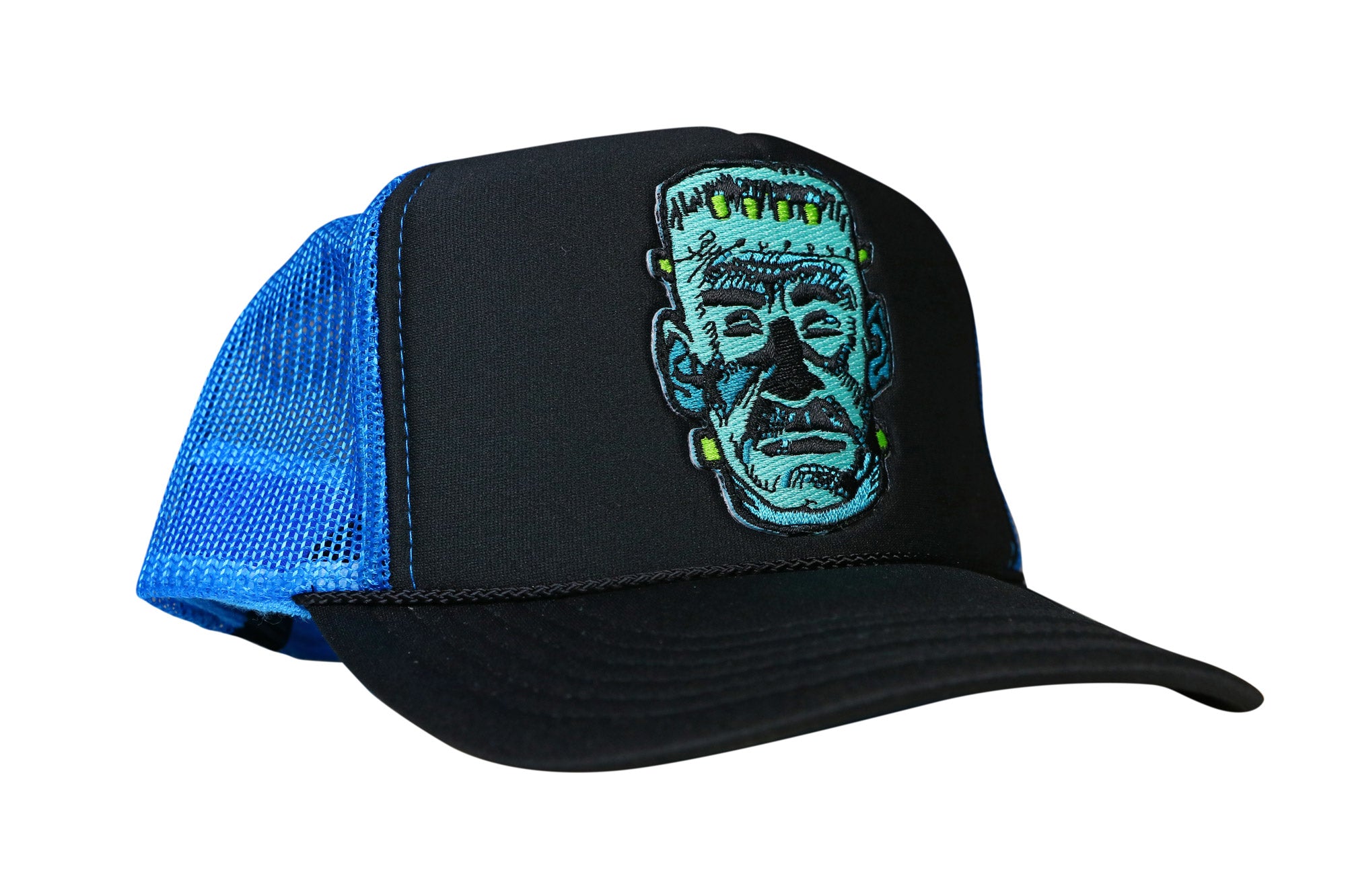 TOPSTONE Horror Frankie Monster Patch Snapback Trucker Hat