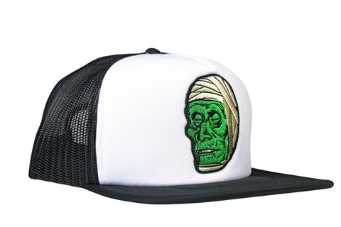 TOPSTONE Horror Mummy Patch Snapback Trucker Hat