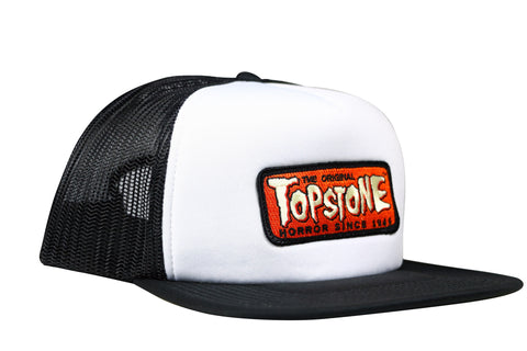 TOPSTONE Horror Logo Patch Snapback Trucker Hat