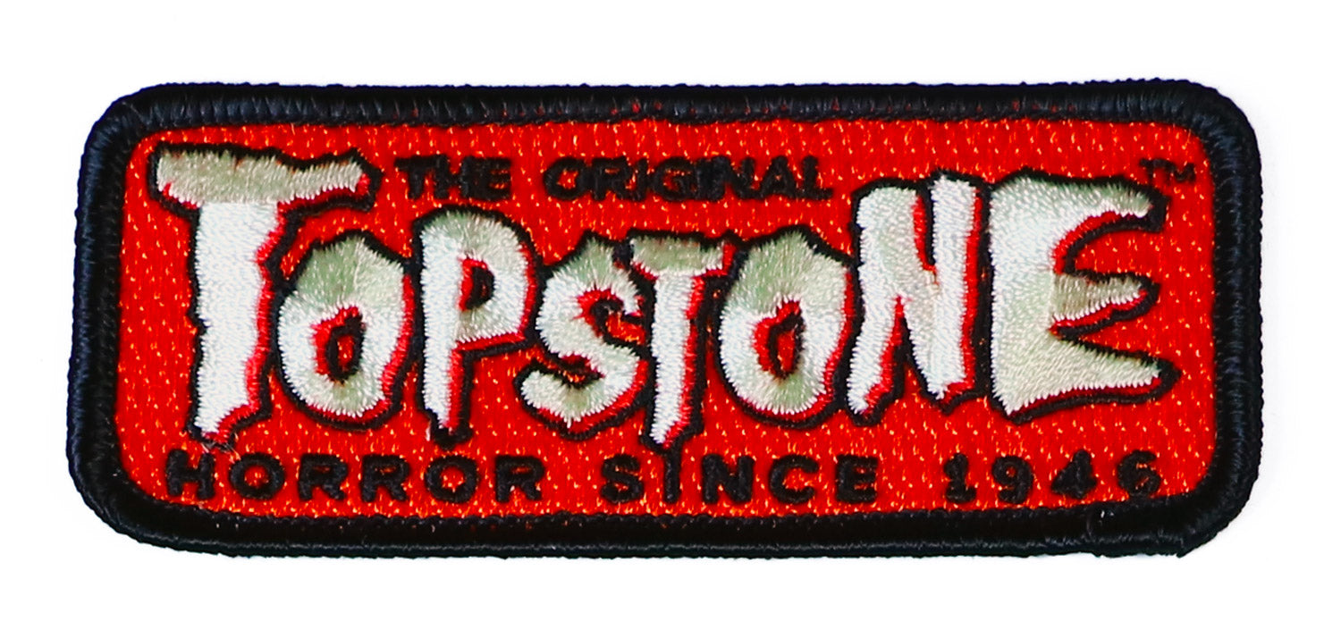 Topstone Horror Logo Retro Halloween Embroidered Patch